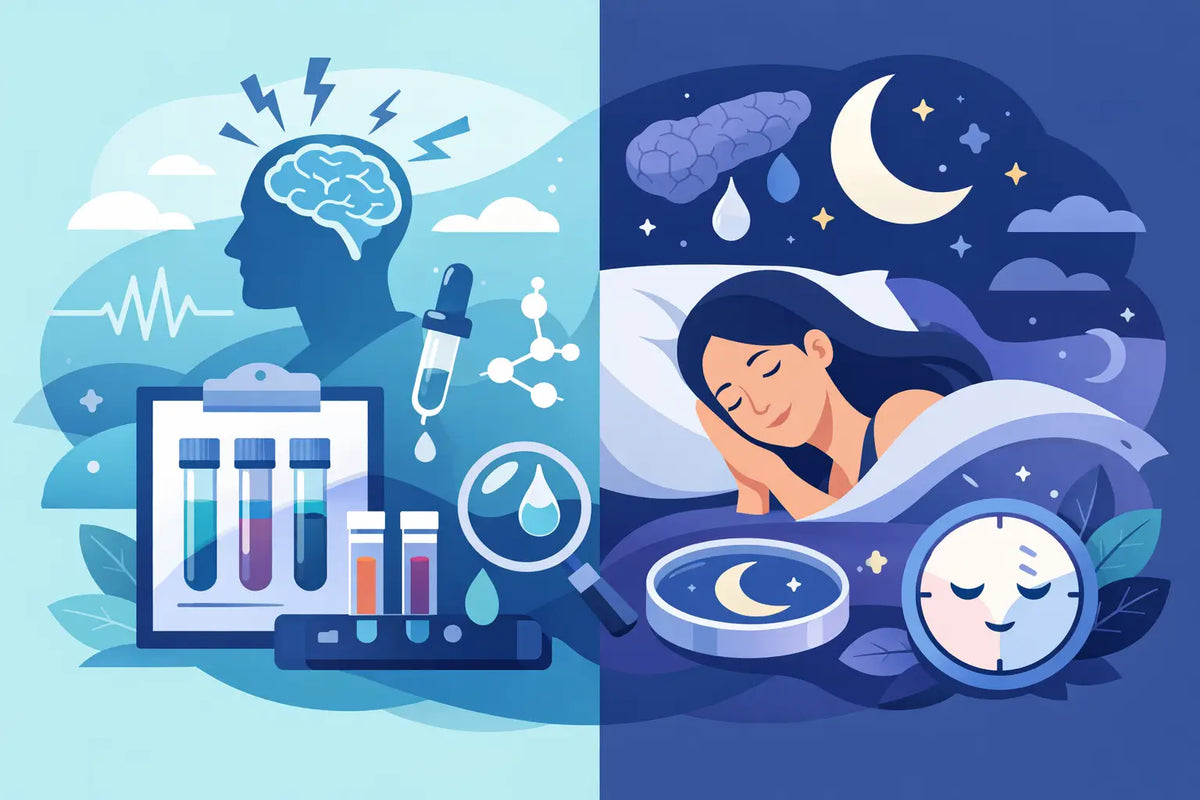 Cortisol vs Melatonin Testing for Stress and Sleep