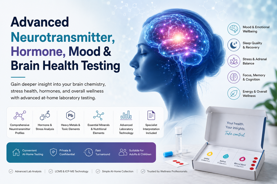 Advanced Neurotransmitter, Hormone, Mood & Brain Health Testing