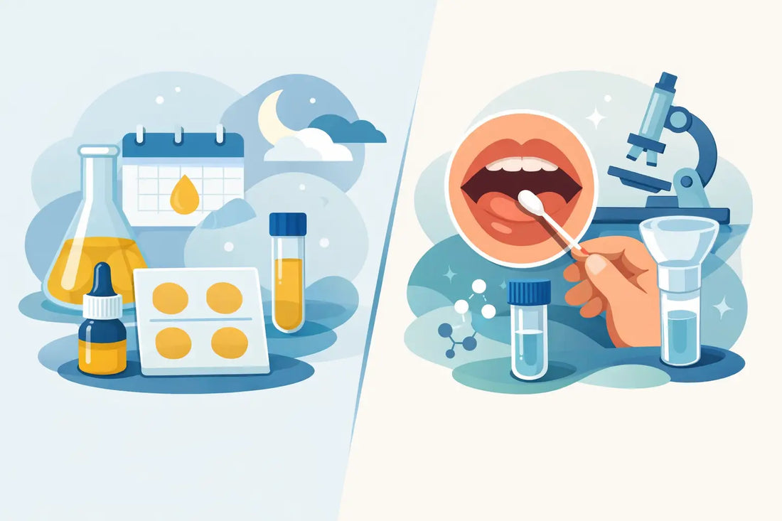 Dried Urine Versus Saliva Testing Explained