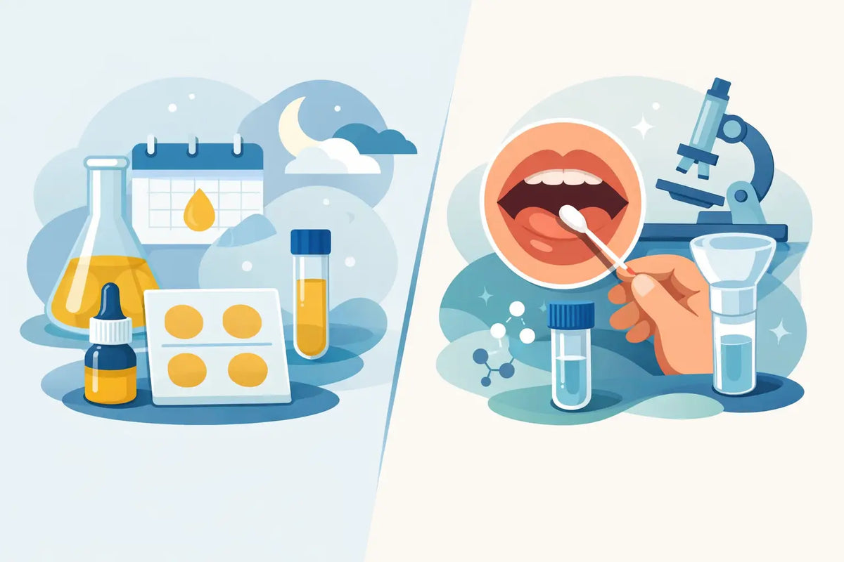 Dried Urine Versus Saliva Testing Explained