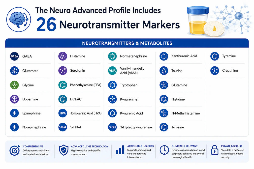 Mood Disorder Test | Advanced Neurotransmitter Test (LCMS)