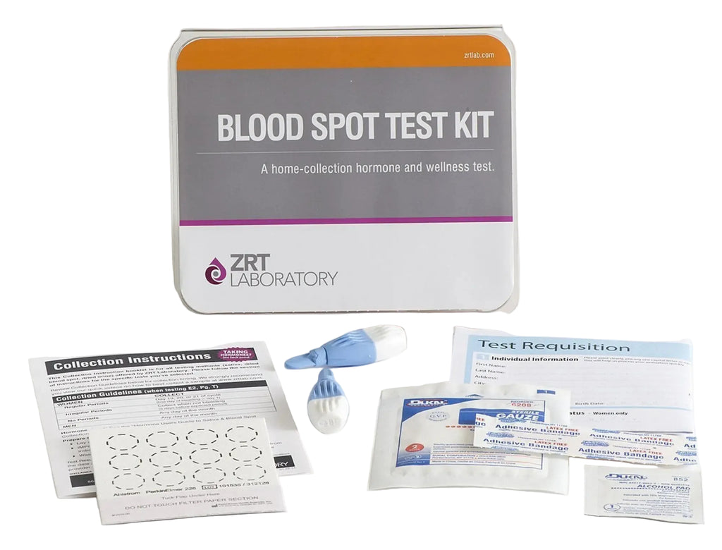 Blood spot test kit from ZRT Laboratory
