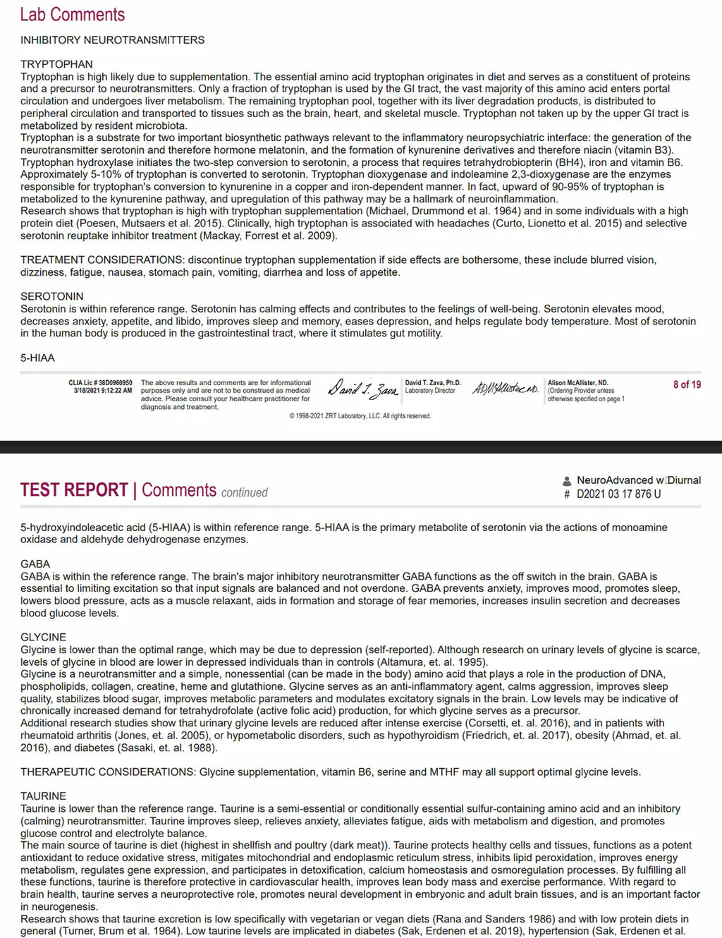 Stress, Mood and Mental Wellness Test | Advanced Neurotransmitter & Saliva Hormone Analysis