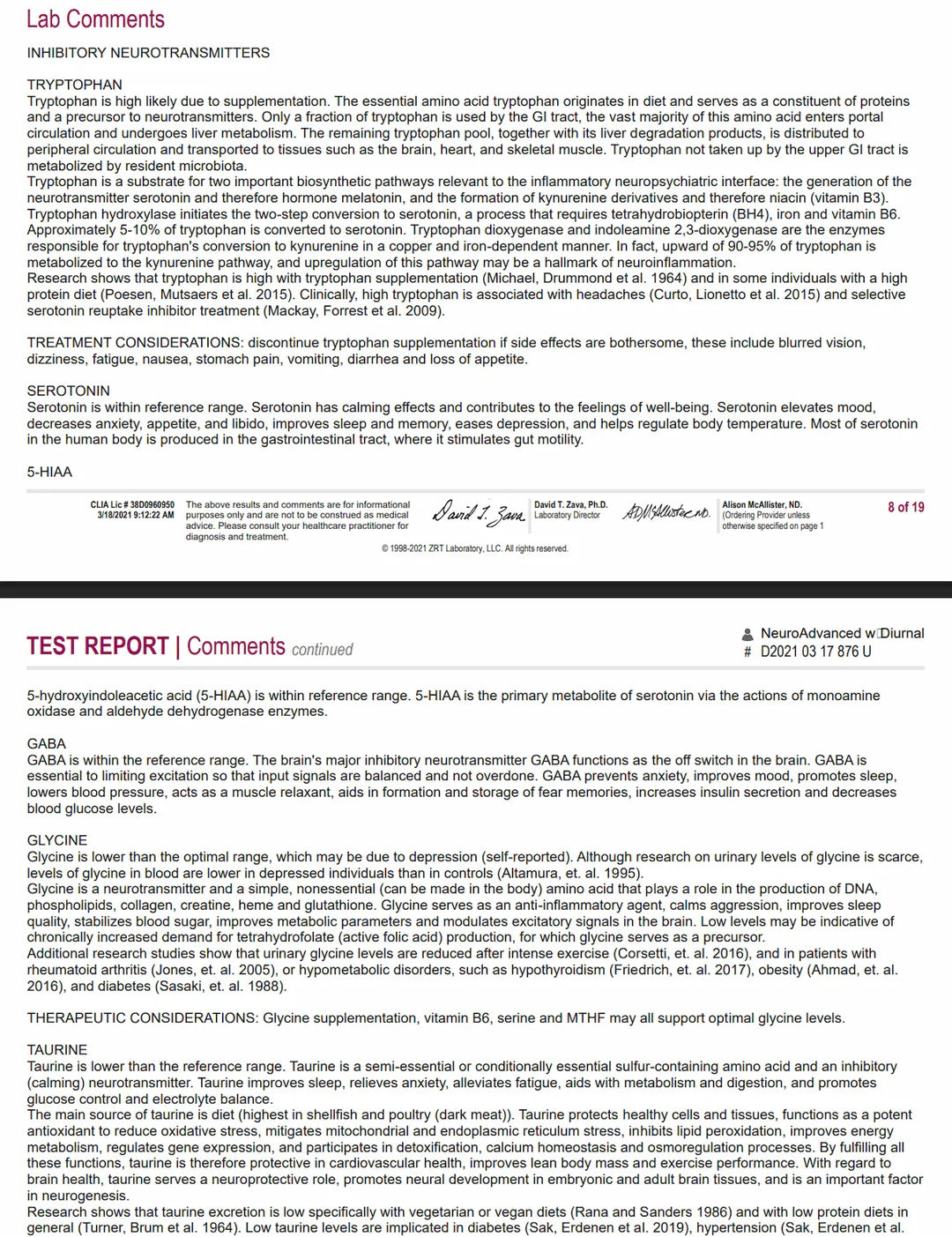 Sleep and Stress Test | Advanced Neurotransmitter, Sleep and Stress Hormone Analysis